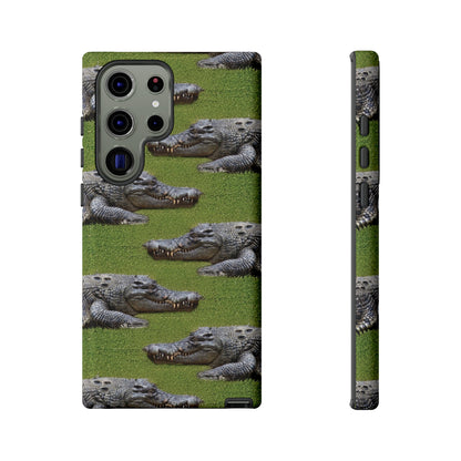 Crocodile Tough Phone Case Cover - Durable Protection with Reptile Style, Phone Case, JSCHAFFA.com