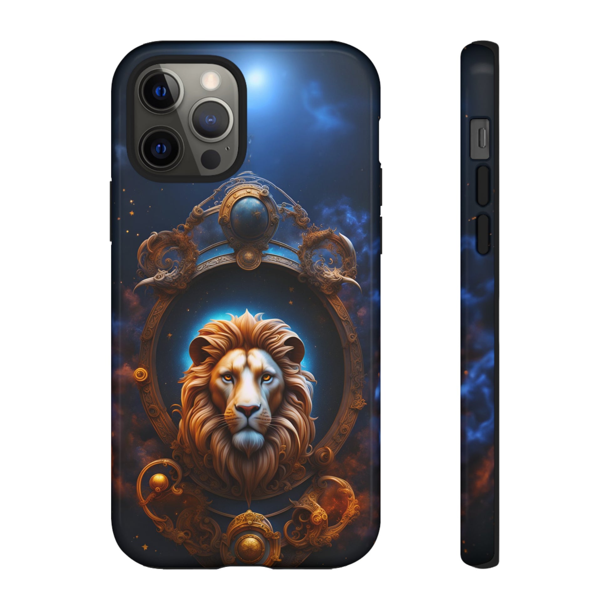 Leo Horoscope Tough Phone Case for iPhone Samsung Google Phones, Phone Case, JSCHAFFA.com