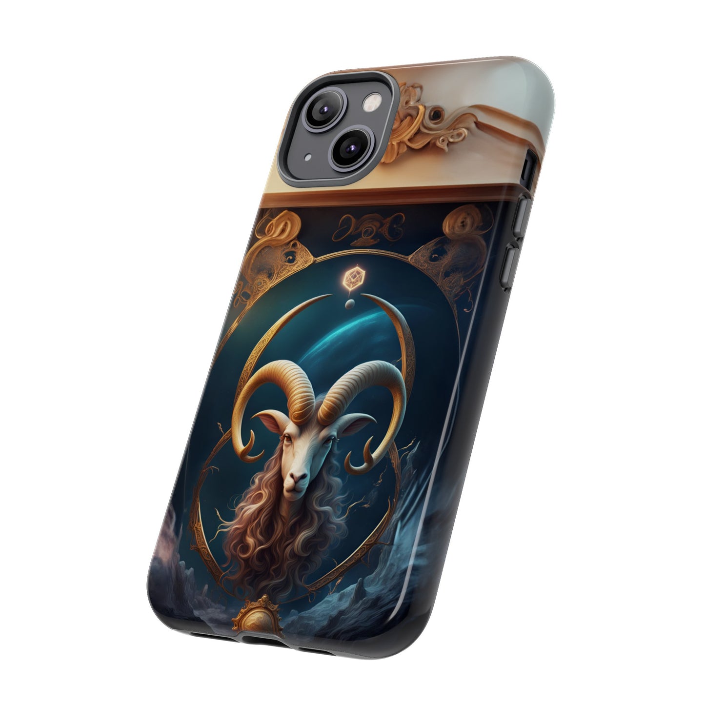 Capricorn Horoscope Tough Phone Case for iPhone Samsung Google, Phone Case, JSCHAFFA.com