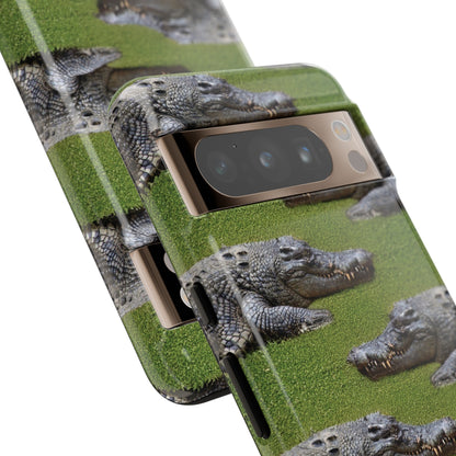 Crocodile Tough Phone Case Cover - Durable Protection with Reptile Style, Phone Case, JSCHAFFA.com