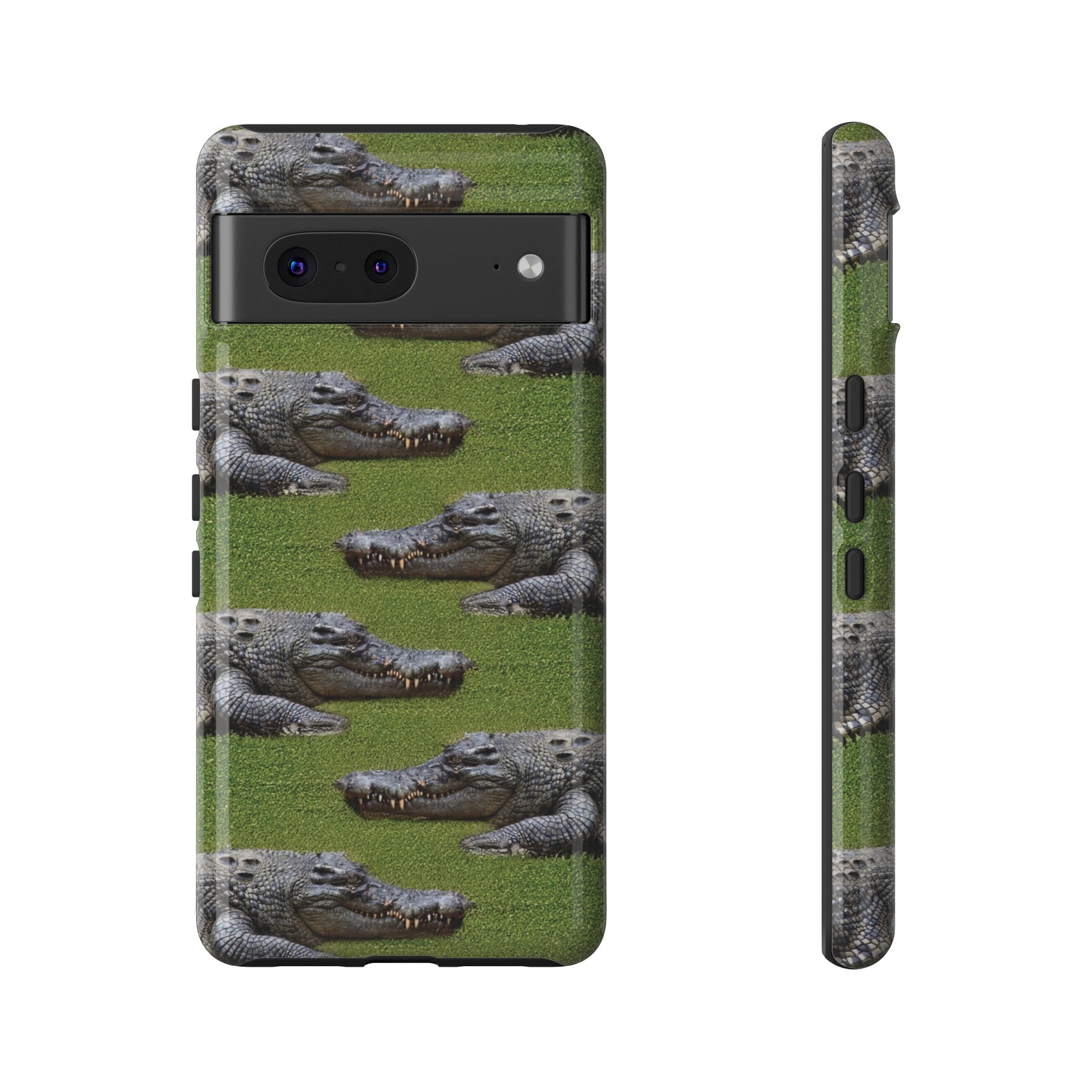 Crocodile Tough Phone Case Cover - Durable Protection with Reptile Style, Phone Case, JSCHAFFA.com