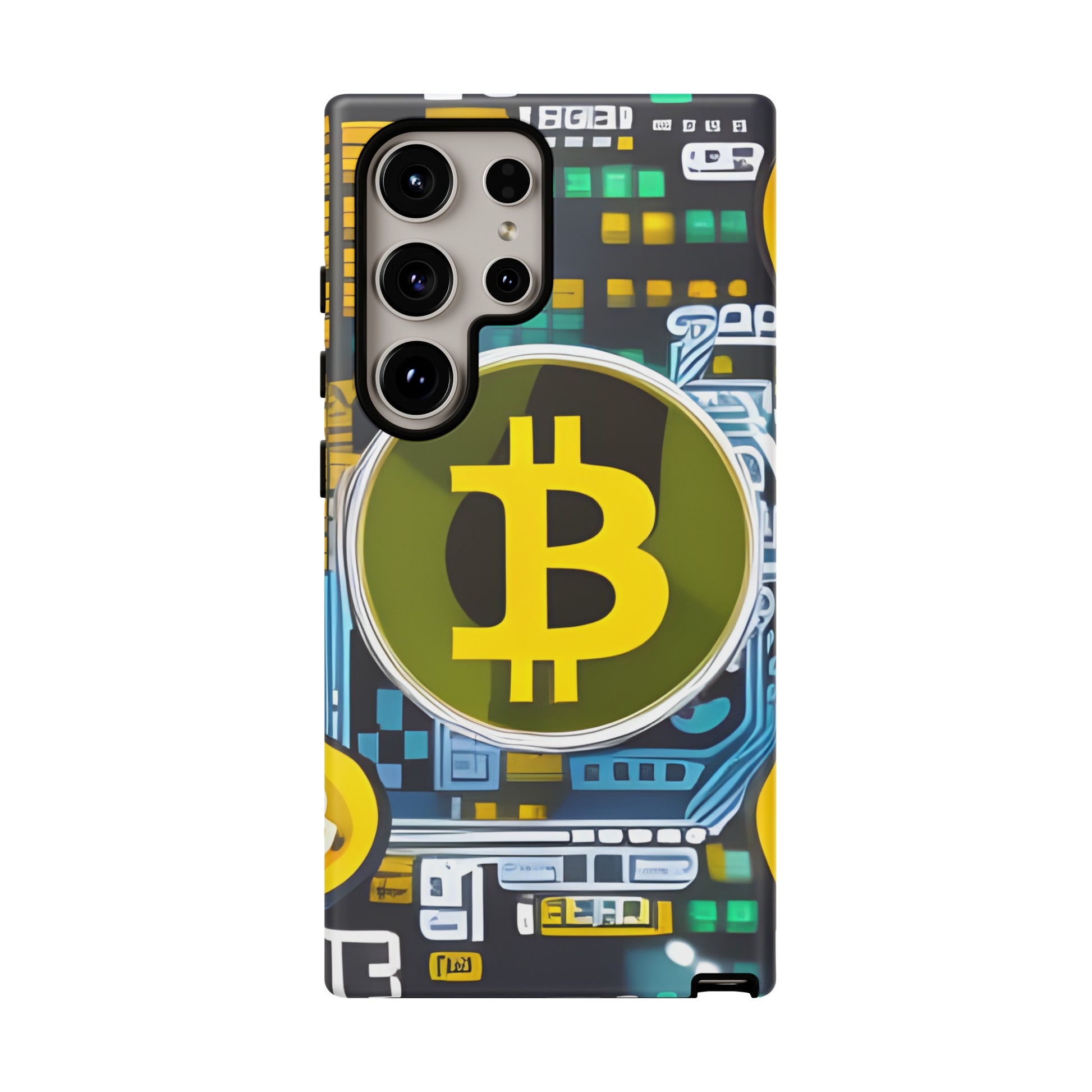 Bitcoin phone case iPhone Samsung Google, Phone Case, JSCHAFFA.com