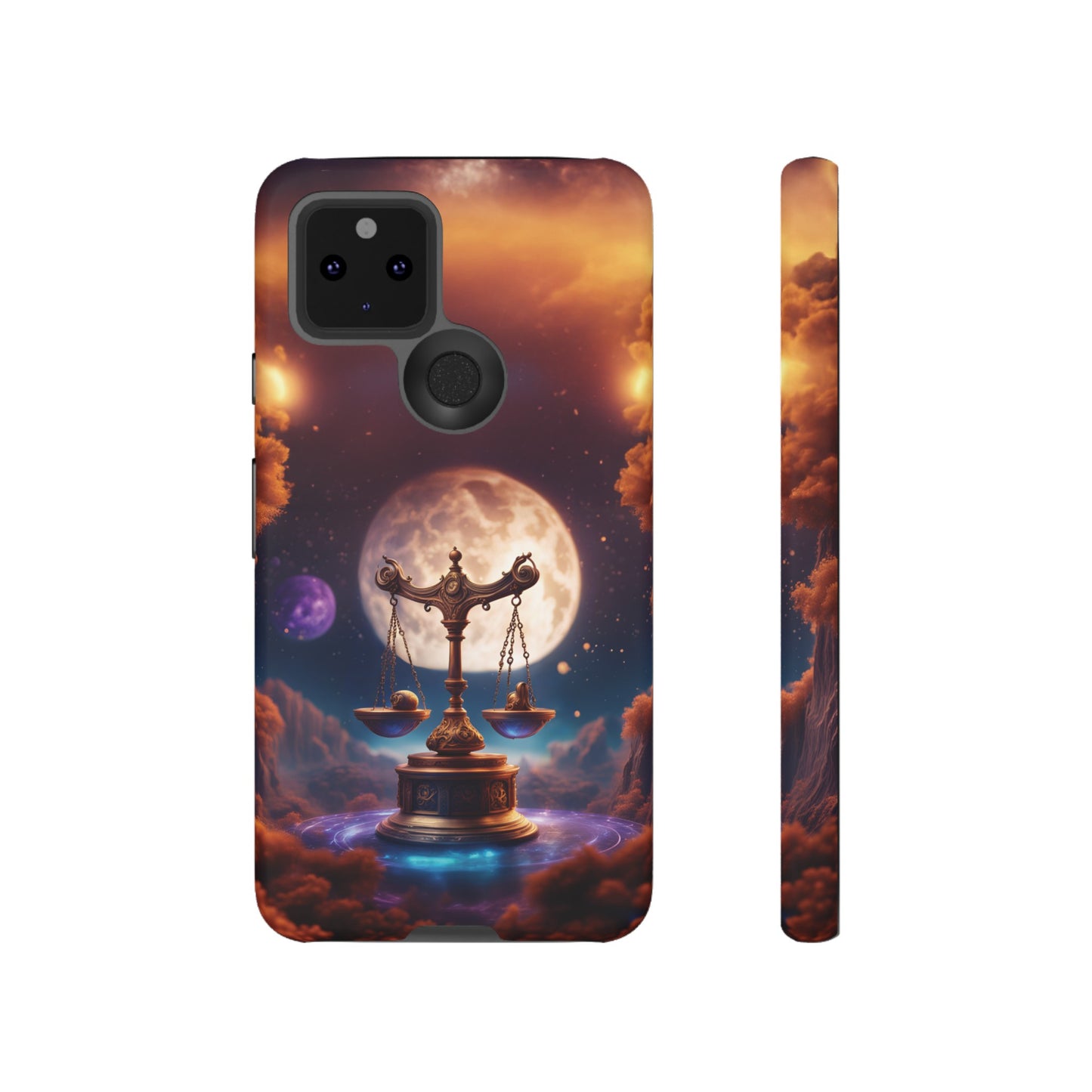 Libra Horoscope Astrology Tough Case for iPhone 15,14,13 and also Samsung Galaxy and Google Pixel Phones, Phone Case, JSCHAFFA.com