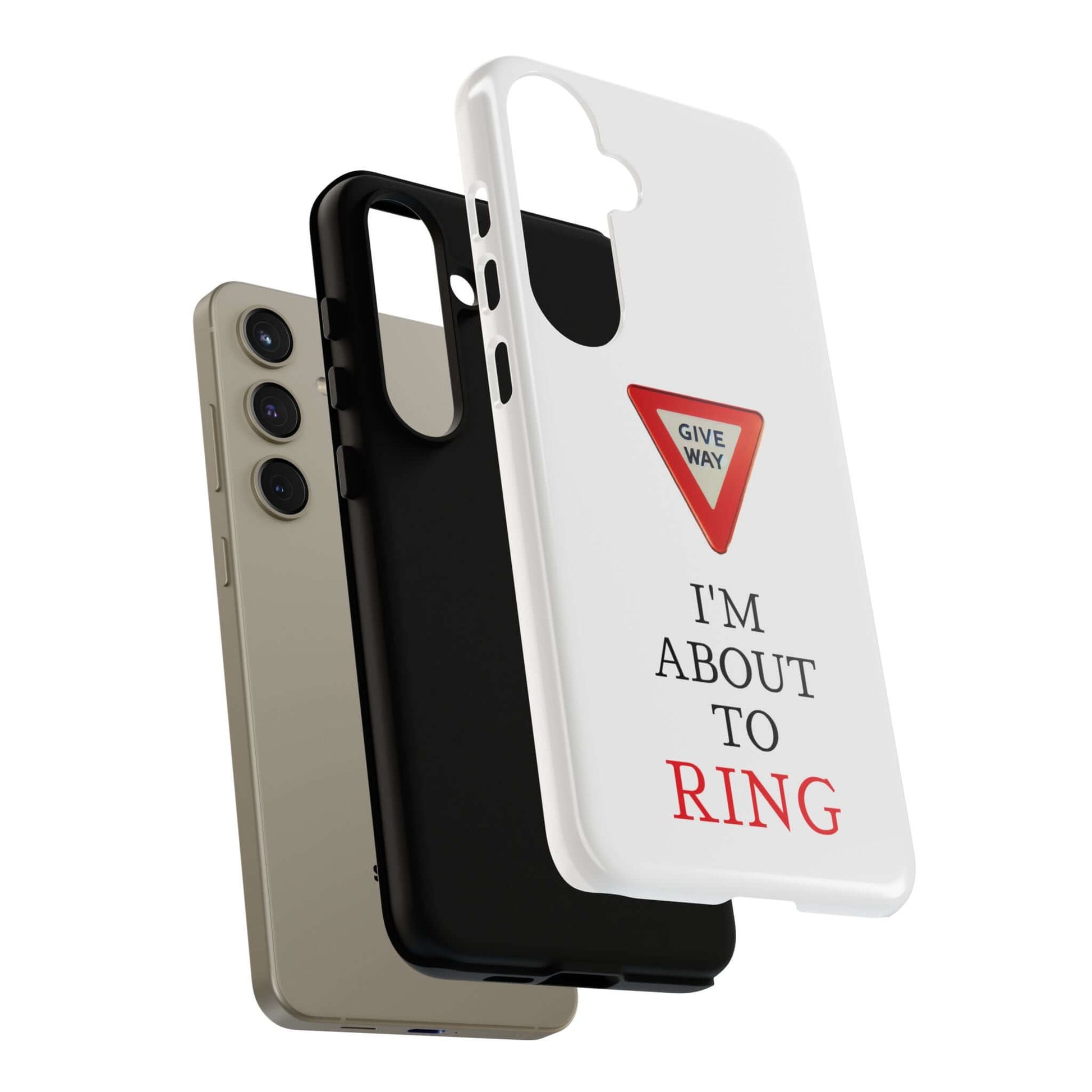 Give Way Tough Case Cover for iPhone Google and Samsung phones