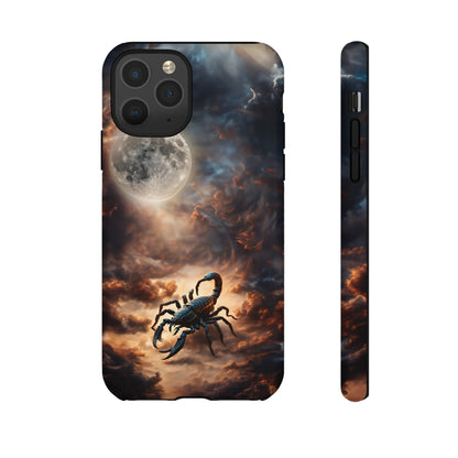 Scorpio Horoscope Astrology Tough Case for iPhone 15, 14,13, Google Pixel and Samsung Galaxy phones, Phone Case, JSCHAFFA.com