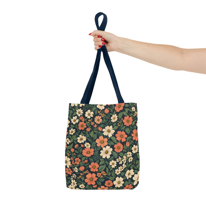 Tote Bag Floral Design Shopping Carry Travel Bay Bags JSCHAFFA.com