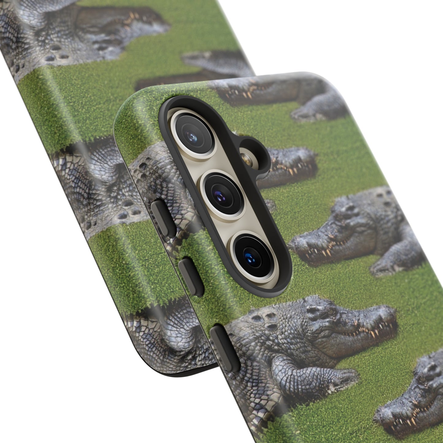 Crocodile Tough Phone Case Cover - Durable Protection with Reptile Style, Phone Case, JSCHAFFA.com