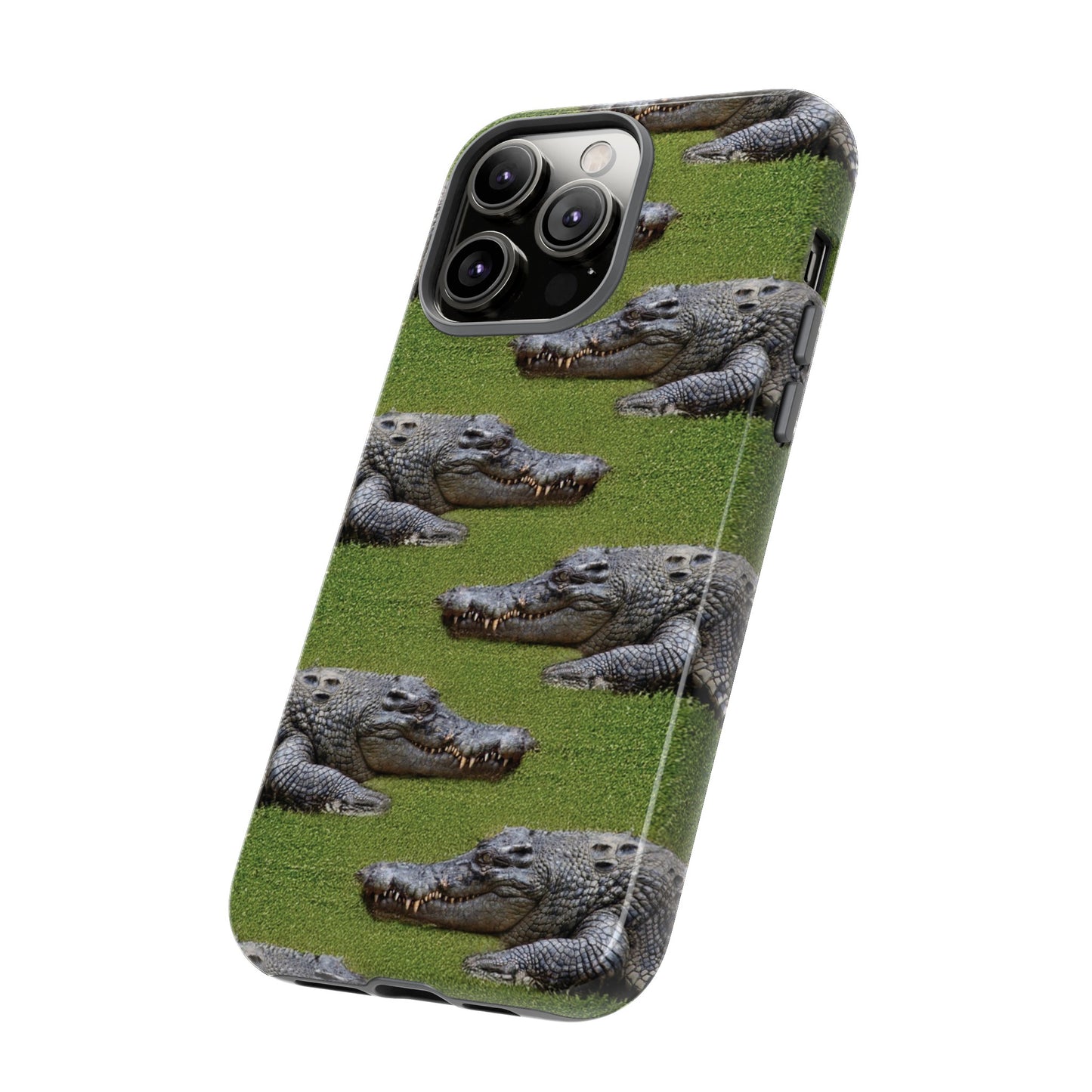 Crocodile Tough Phone Case Cover - Durable Protection with Reptile Style, Phone Case, JSCHAFFA.com