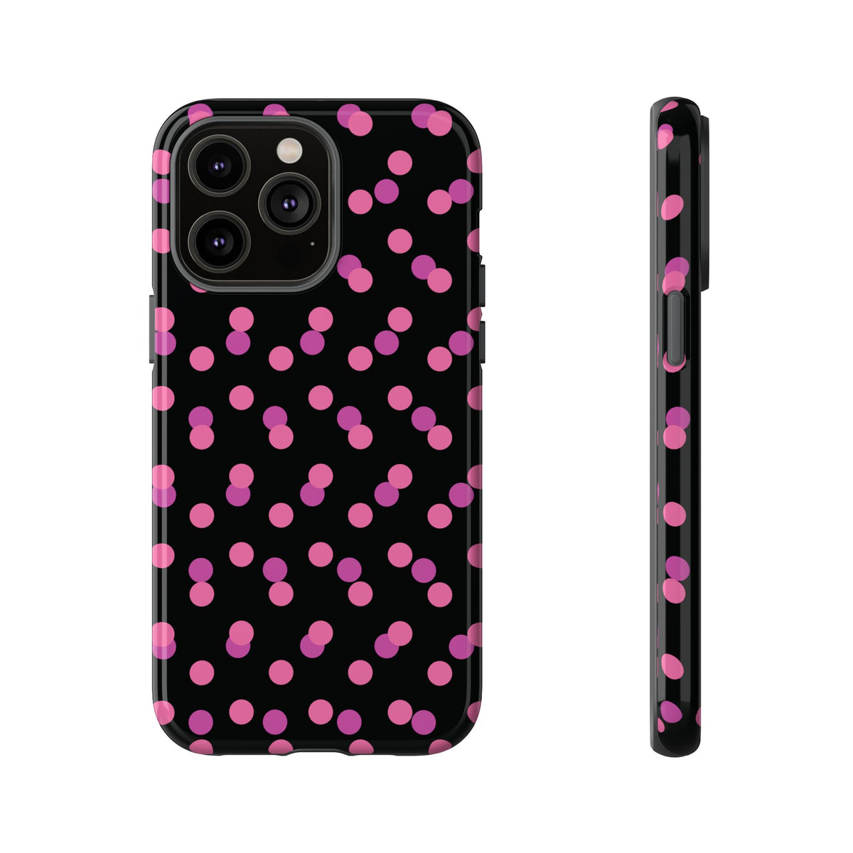 Pink Confetti Dot Phone Case | Tough Phone Case