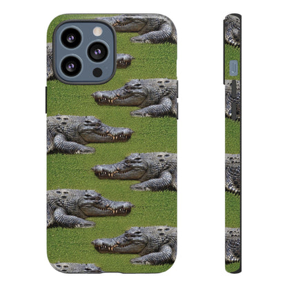 Crocodile Tough Phone Case Cover - Durable Protection with Reptile Style