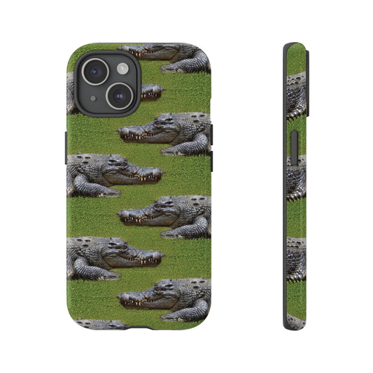 Crocodile Tough Phone Case Cover - Durable Protection with Reptile Style, Phone Case, JSCHAFFA.com