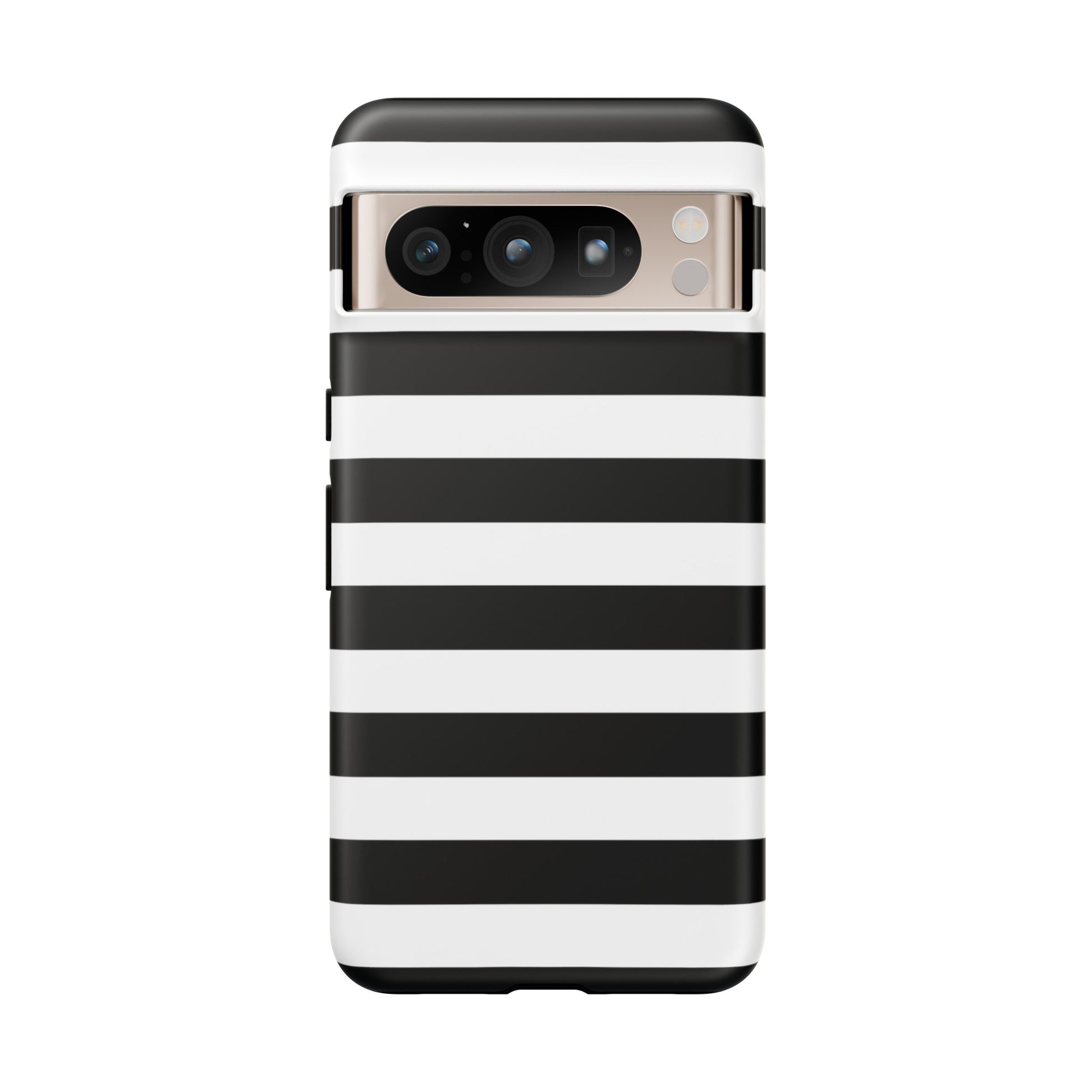 Black and White Stripe Tough Phone Case, Phone Case, JSCHAFFA.com