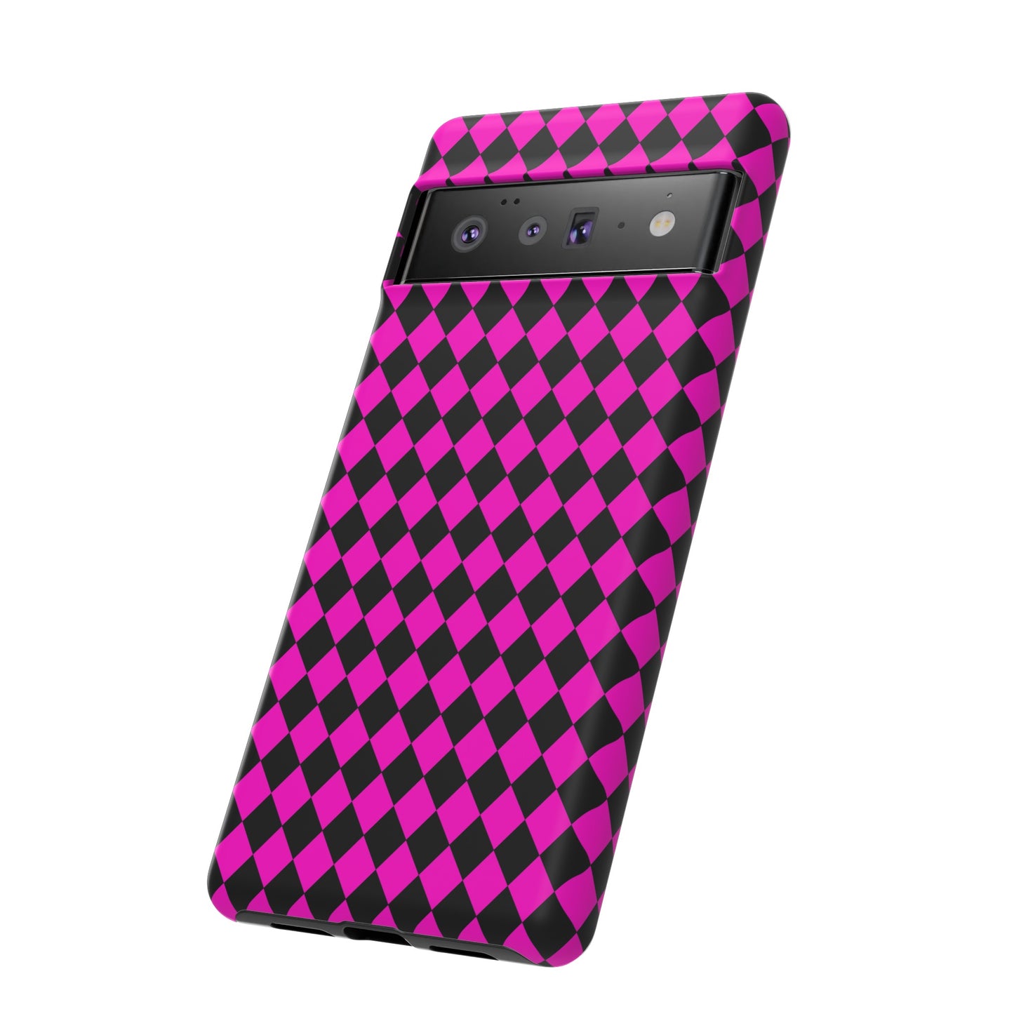 Pink Black Dimond Tough phone Case Cover | iPhone | Google | Samsung, Phone Case, JSCHAFFA.com