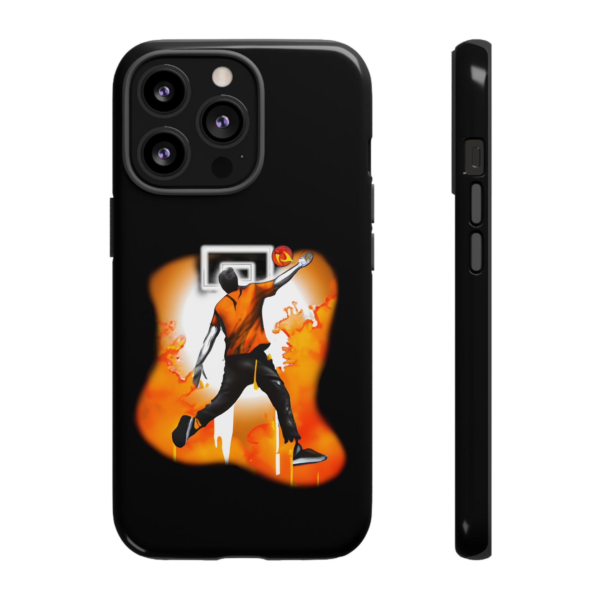 Basketball Tough Phone case iPhone Samsung Google, Phone Case, JSCHAFFA.com