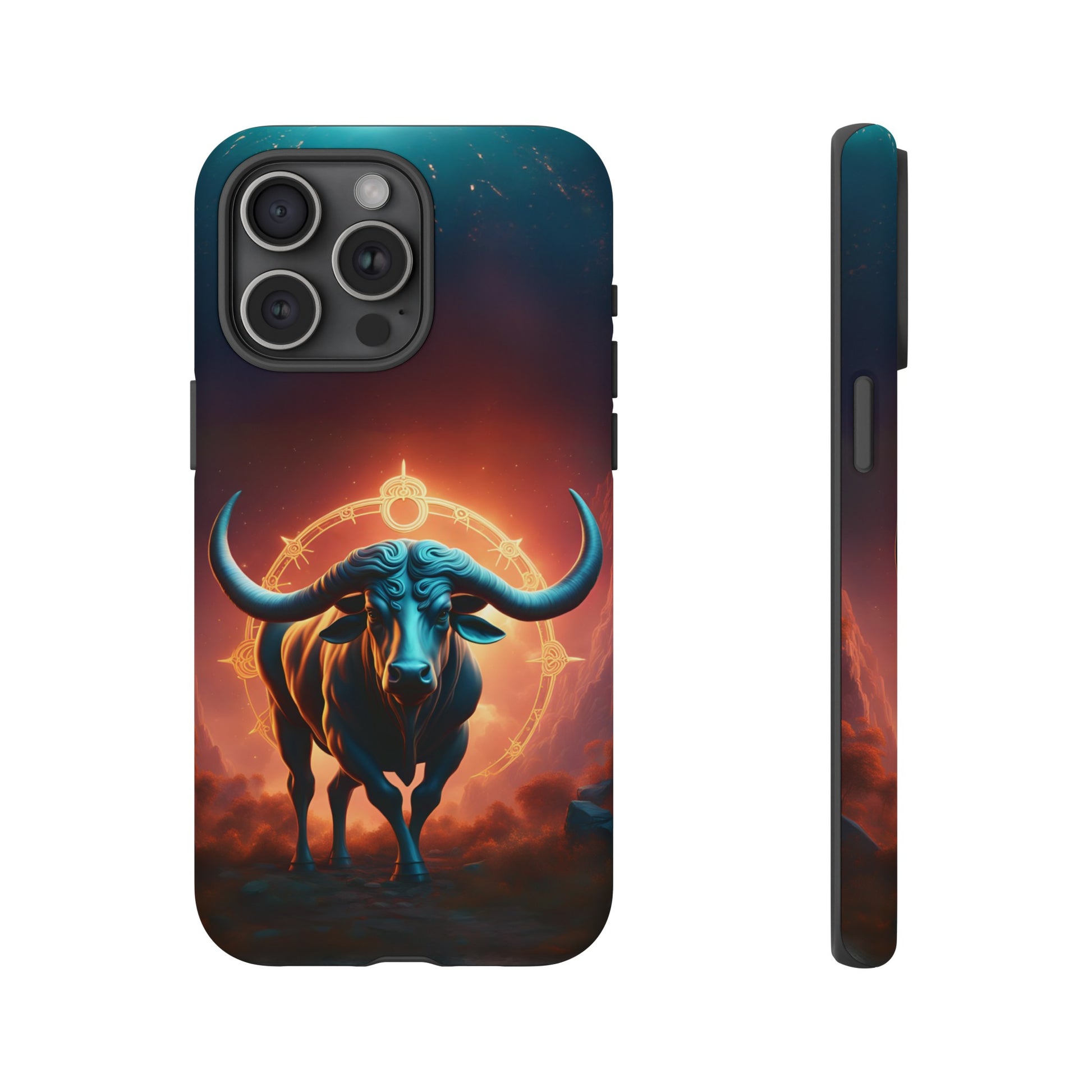 Taurus Bull Astrology Horoscope Tough Phone Case, Phone Case, JSCHAFFA.com