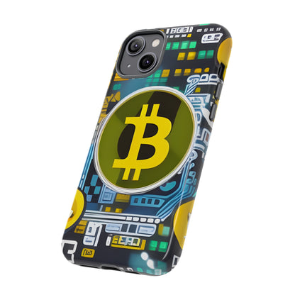 Bitcoin phone case iPhone Samsung Google, Phone Case, JSCHAFFA.com