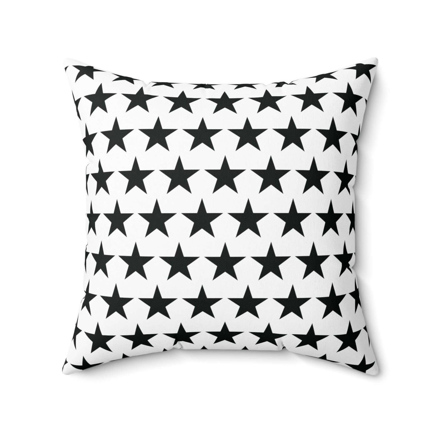 Black Star Movie Kids  Square Throw Pillow, Decorative Cushion for All Seasons, Available in Four Sizes - JSCHAFFA