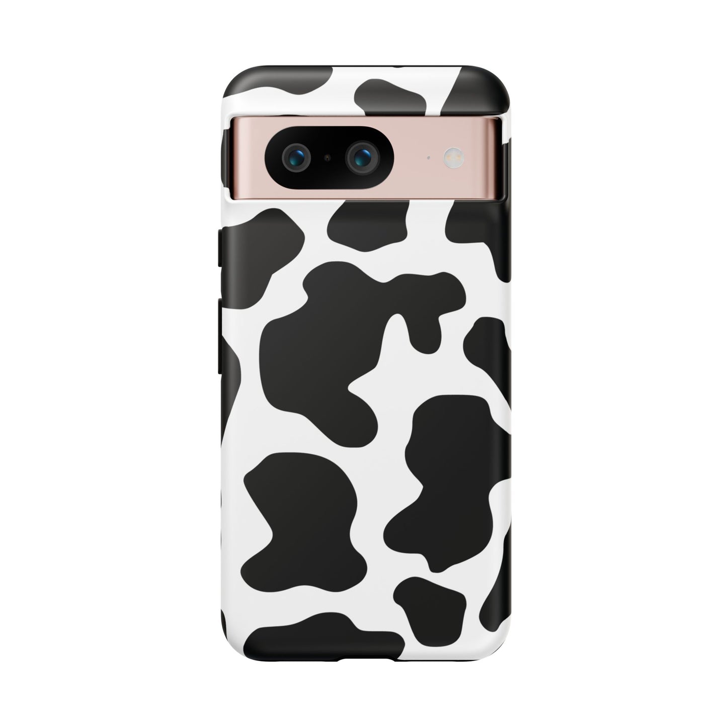 Black Cow print Phone Case iPhone Samsung Google