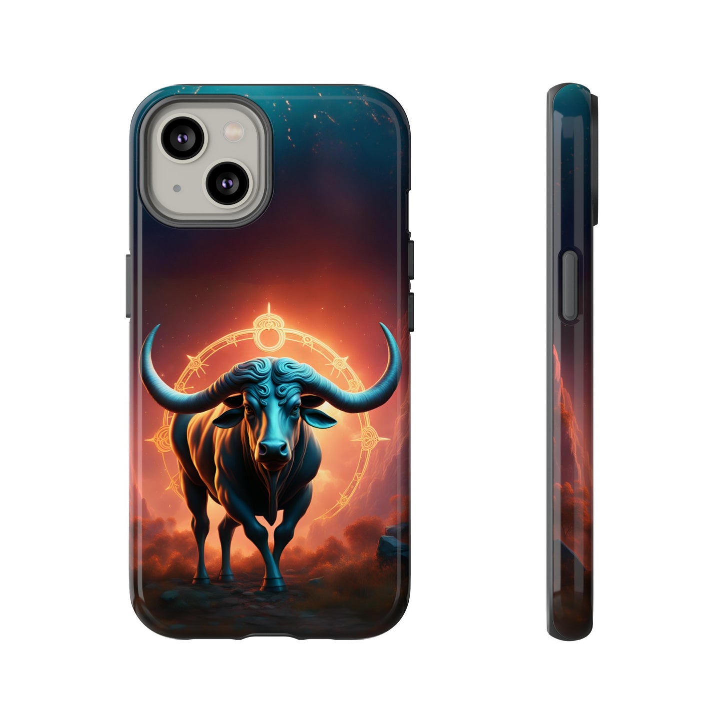 Taurus Bull Astrology Horoscope Tough Phone Case, Phone Case, JSCHAFFA.com