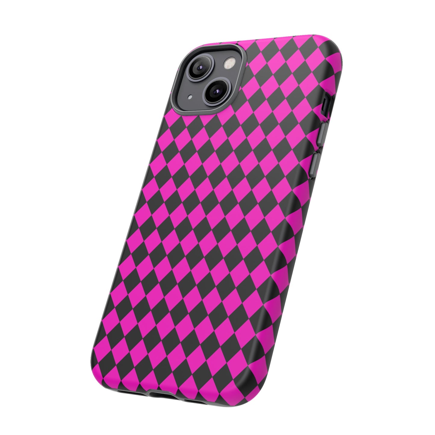 Pink Black Dimond Tough phone Case Cover | iPhone | Google | Samsung, Phone Case, JSCHAFFA.com