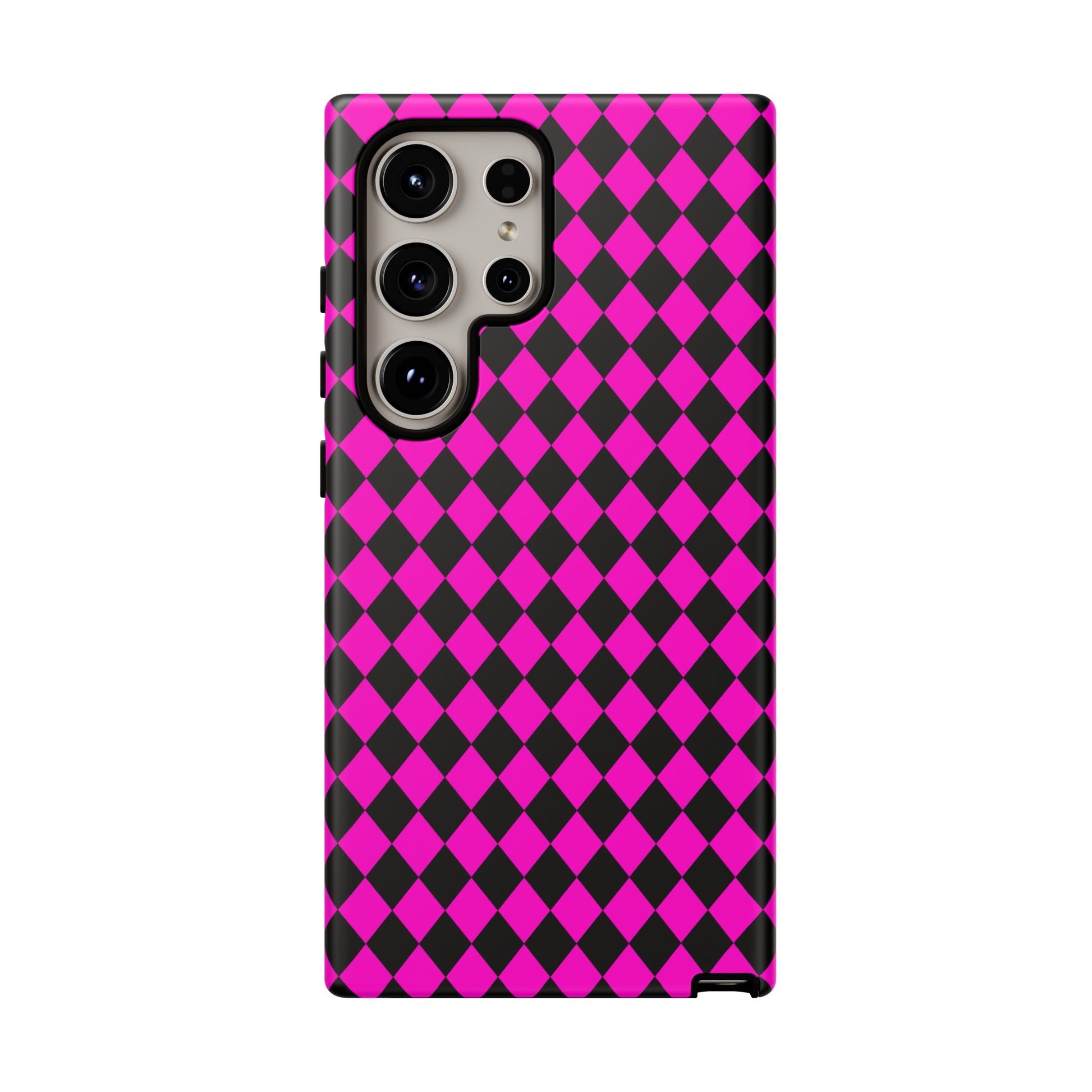 Pink Black Dimond Tough phone Case Cover | iPhone | Google | Samsung, Phone Case, JSCHAFFA.com