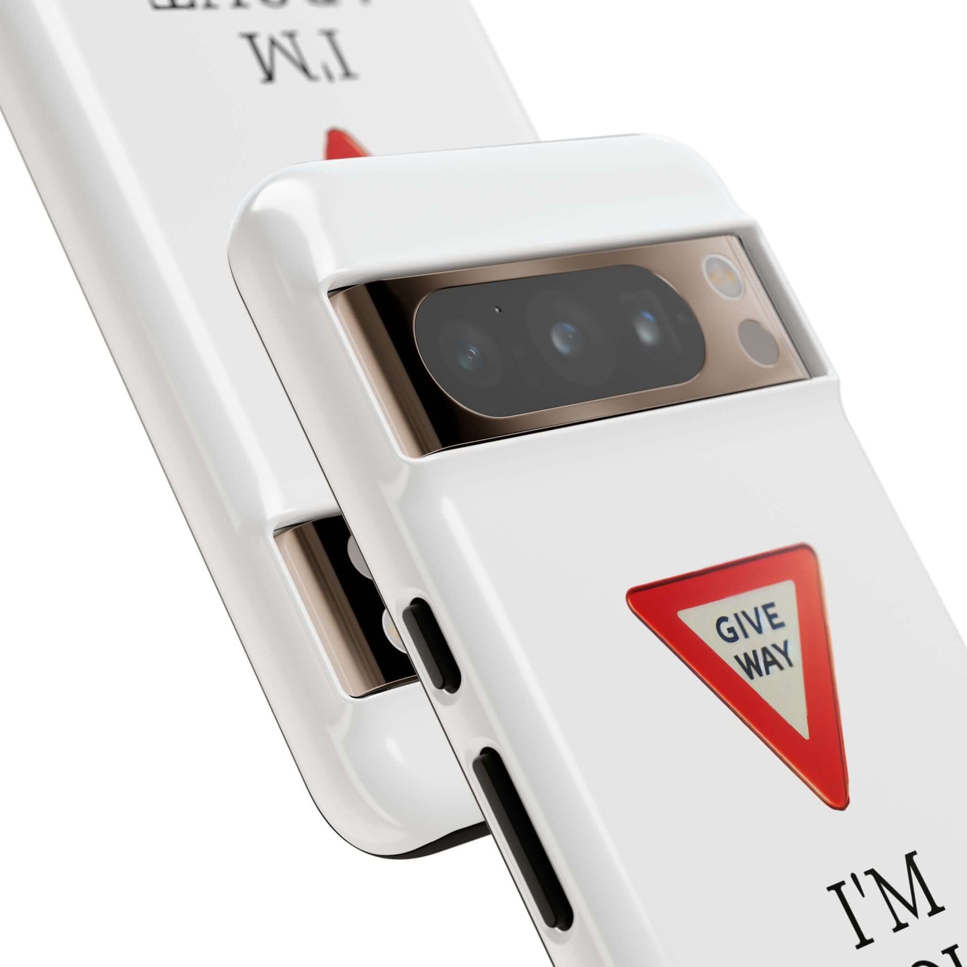 Give Way Tough Case Cover for iPhone Google and Samsung phones