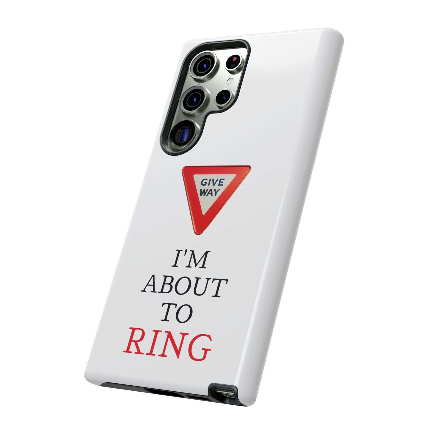 Give Way Tough Case Cover for iPhone Google and Samsung phones