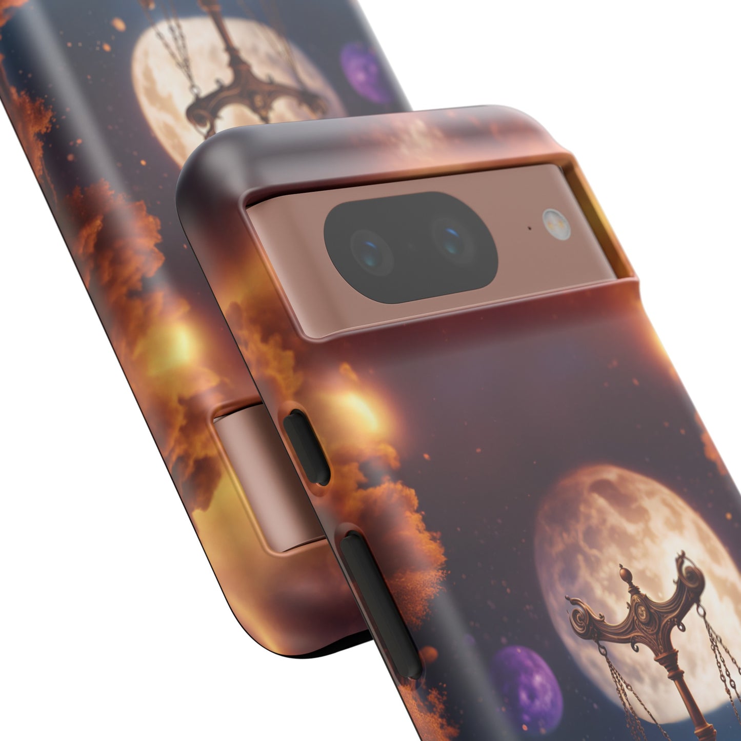 Libra Horoscope Astrology Tough Case for iPhone 15,14,13 and also Samsung Galaxy and Google Pixel Phones, Phone Case, JSCHAFFA.com