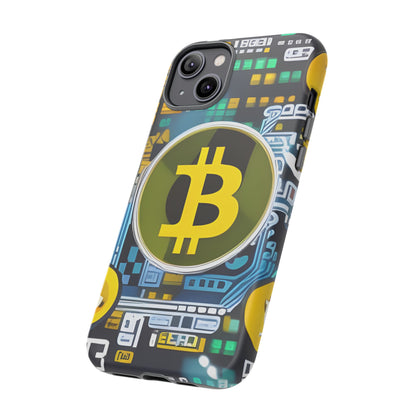 Bitcoin phone case iPhone Samsung Google, Phone Case, JSCHAFFA.com