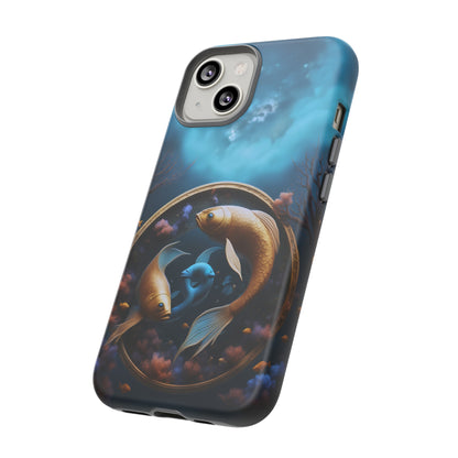 Pisces Horoscope Tough Phone Case for iPhone Google Samsung, Phone Case, JSCHAFFA.com