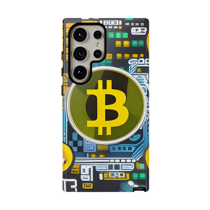 Bitcoin phone case iPhone Samsung Google, Phone Case, JSCHAFFA.com