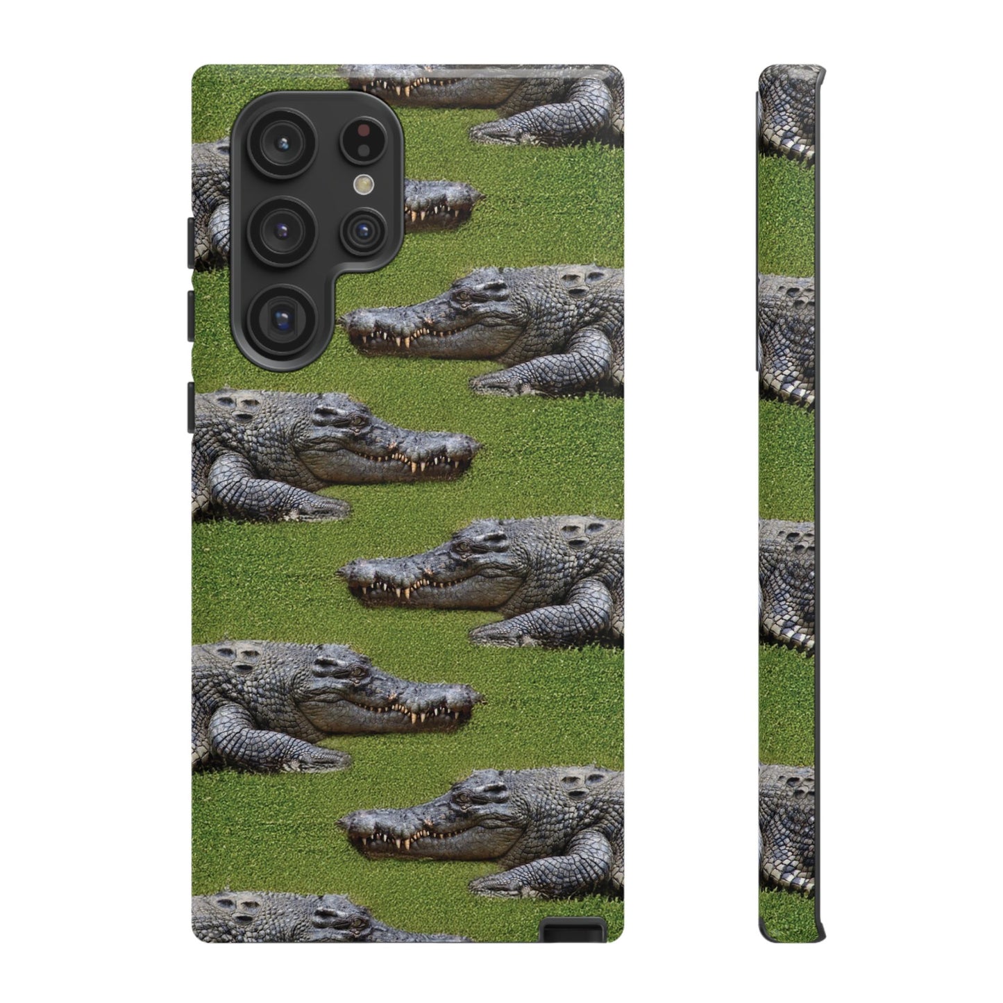 Crocodile Tough Phone Case Cover - Durable Protection with Reptile Style