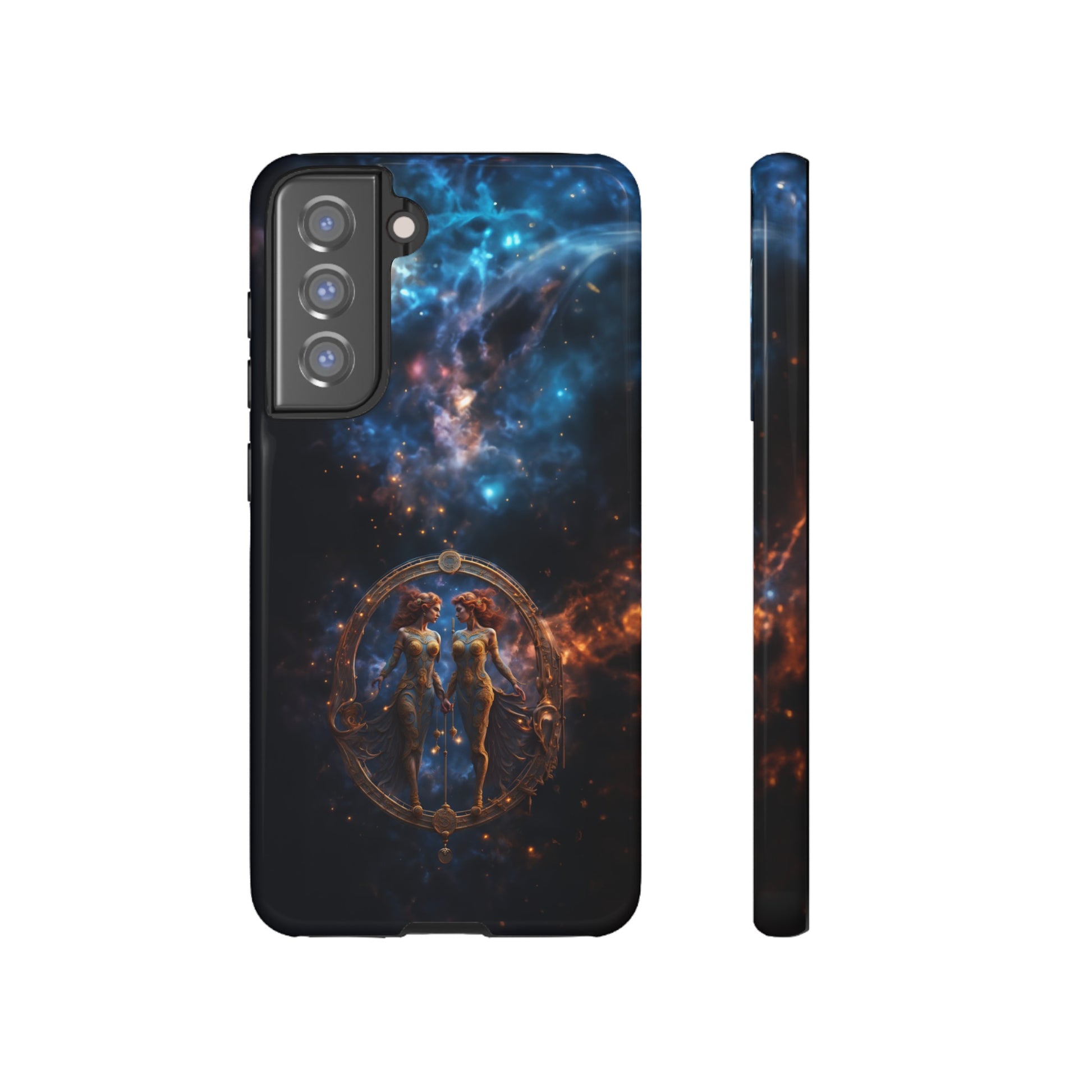 Gemini Horoscope Astrology Tough Case for iPhone Samsung Galaxy and Google Pixel Phone, Phone Case, JSCHAFFA.com