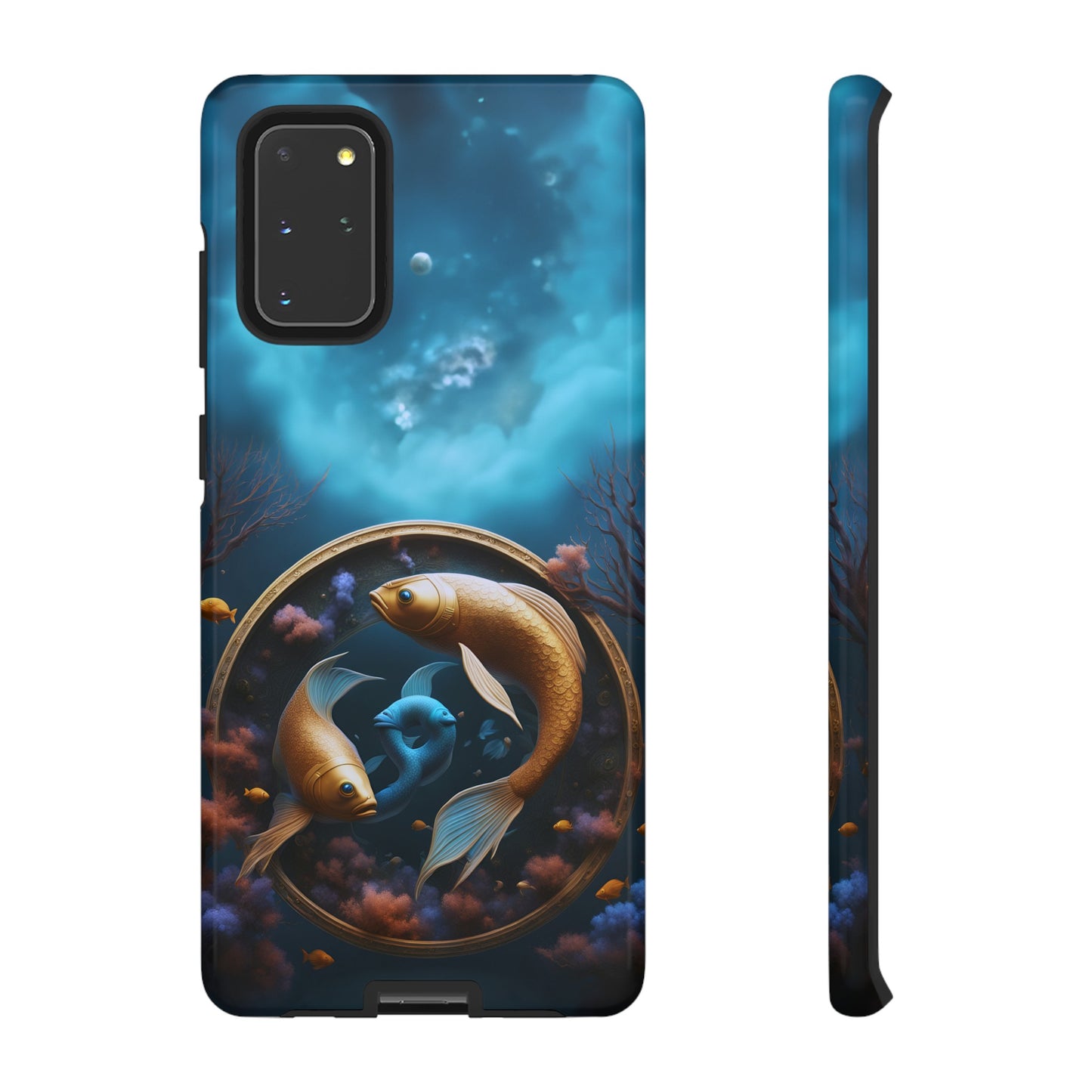 Pisces Horoscope Tough Phone Case for iPhone Google Samsung, Phone Case, JSCHAFFA.com