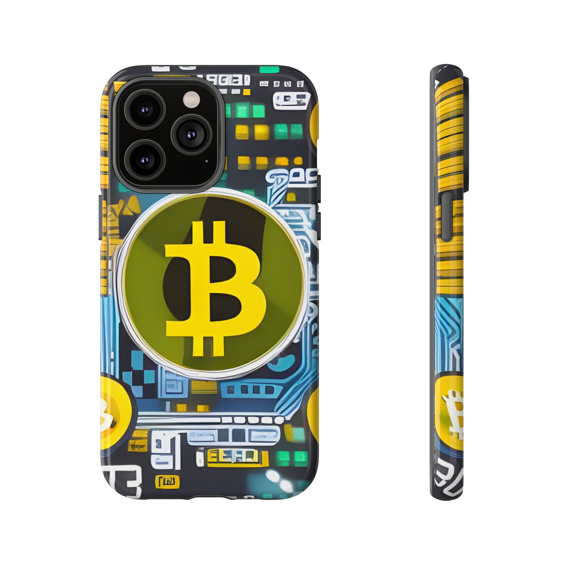 Bitcoin phone case iPhone Samsung Google, Phone Case, JSCHAFFA.com