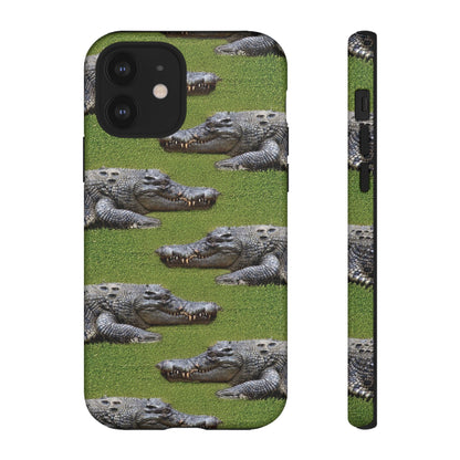 Crocodile Tough Phone Case Cover - Durable Protection with Reptile Style