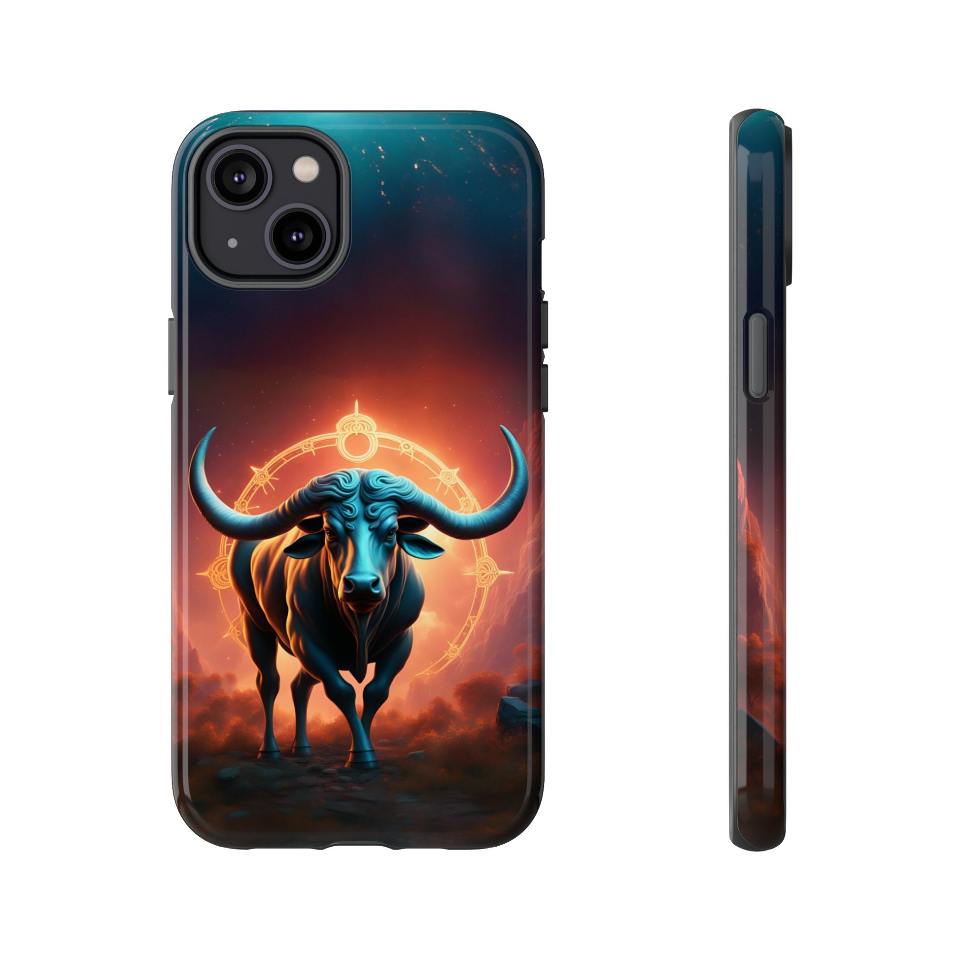 Taurus Bull Astrology Horoscope Tough Phone Case, Phone Case, JSCHAFFA.com