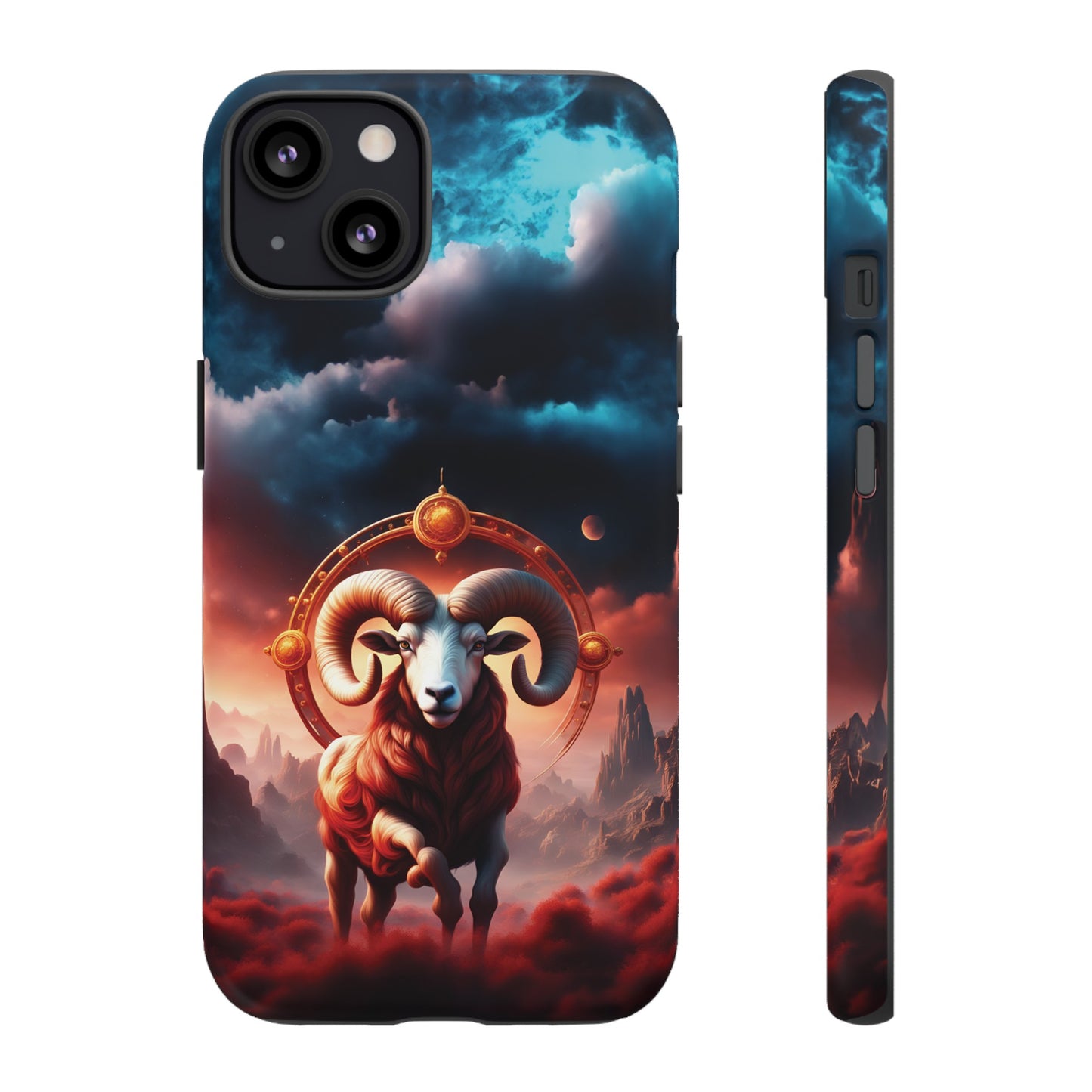 Aries Horoscope Astrology Tough Case for iPhone Samsung Galaxy and Google Pixel Phones, Phone Case, JSCHAFFA.com