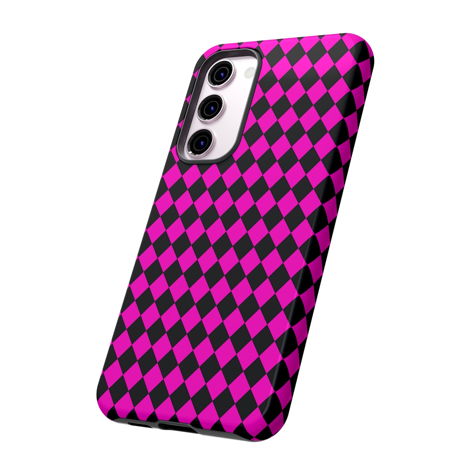 Pink Black Dimond Tough phone Case Cover | iPhone | Google | Samsung, Phone Case, JSCHAFFA.com