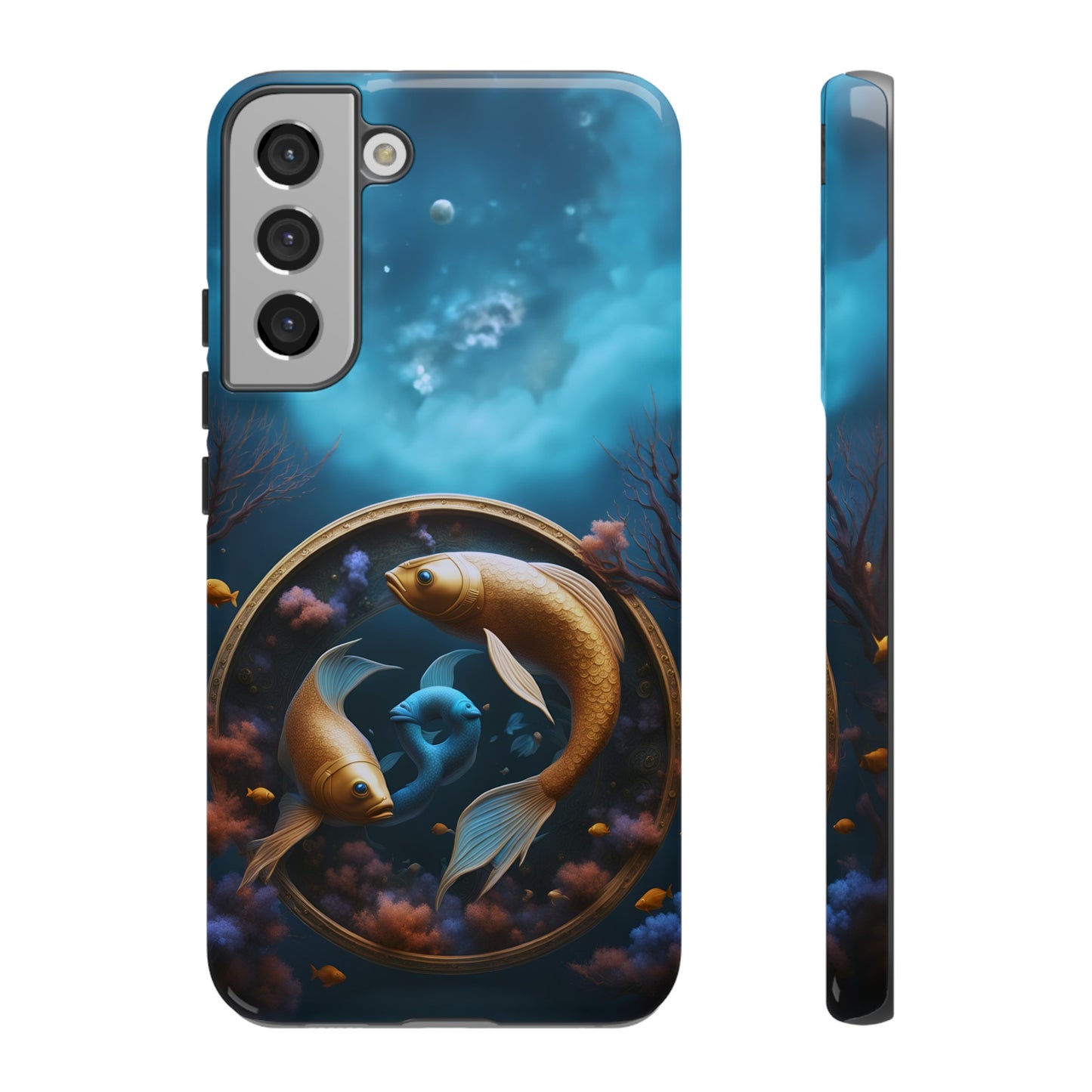 Pisces Horoscope Tough Phone Case for iPhone Google Samsung, Phone Case, JSCHAFFA.com