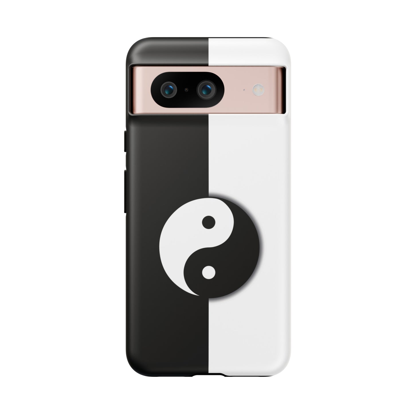 Yin Yang Black and White Tough Phone Case for iPhone, Google, Samsung Phones, Phone Case, JSCHAFFA.com