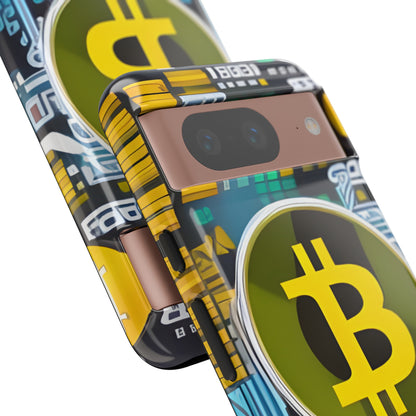 Bitcoin phone case iPhone Samsung Google, Phone Case, JSCHAFFA.com