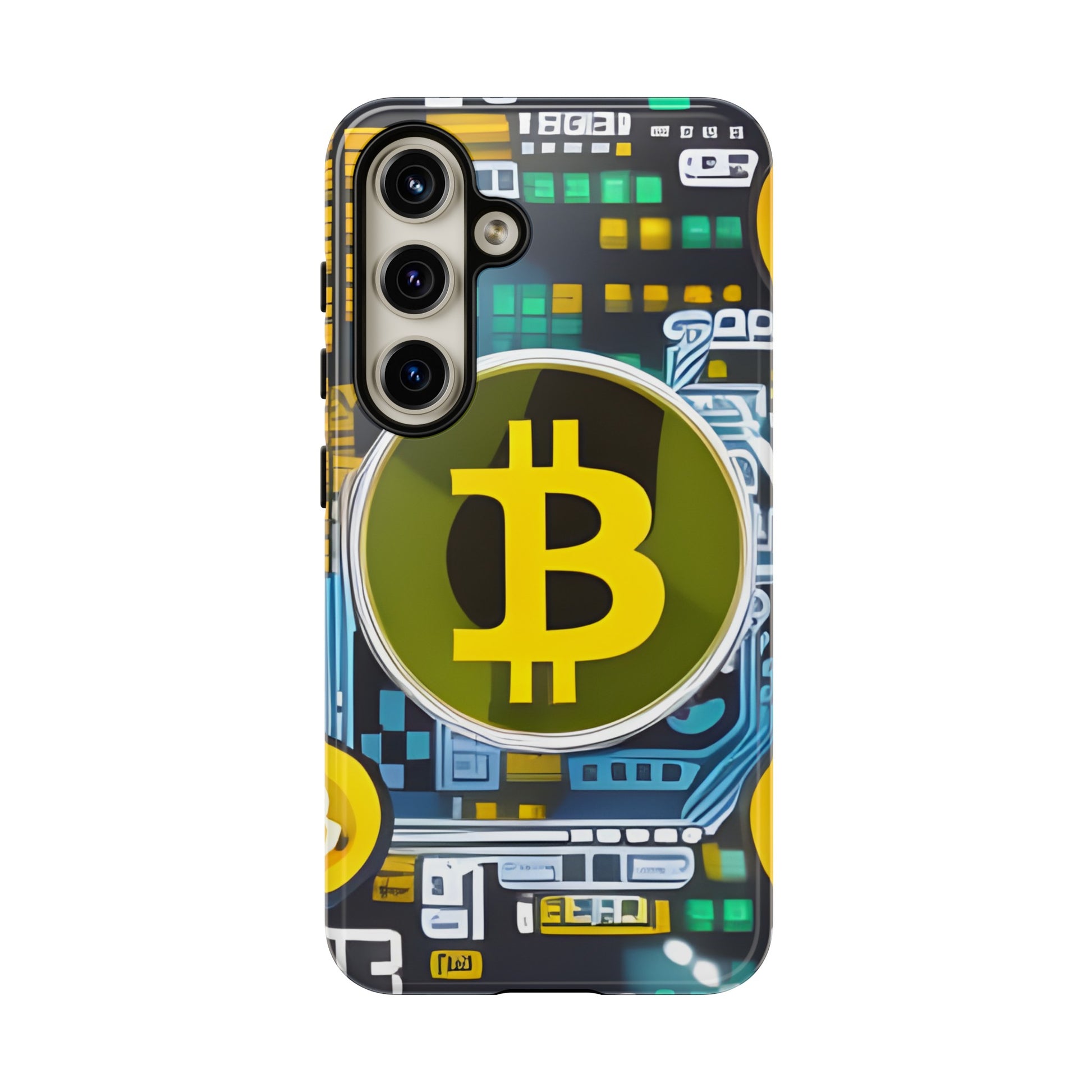 Bitcoin phone case iPhone Samsung Google, Phone Case, JSCHAFFA.com