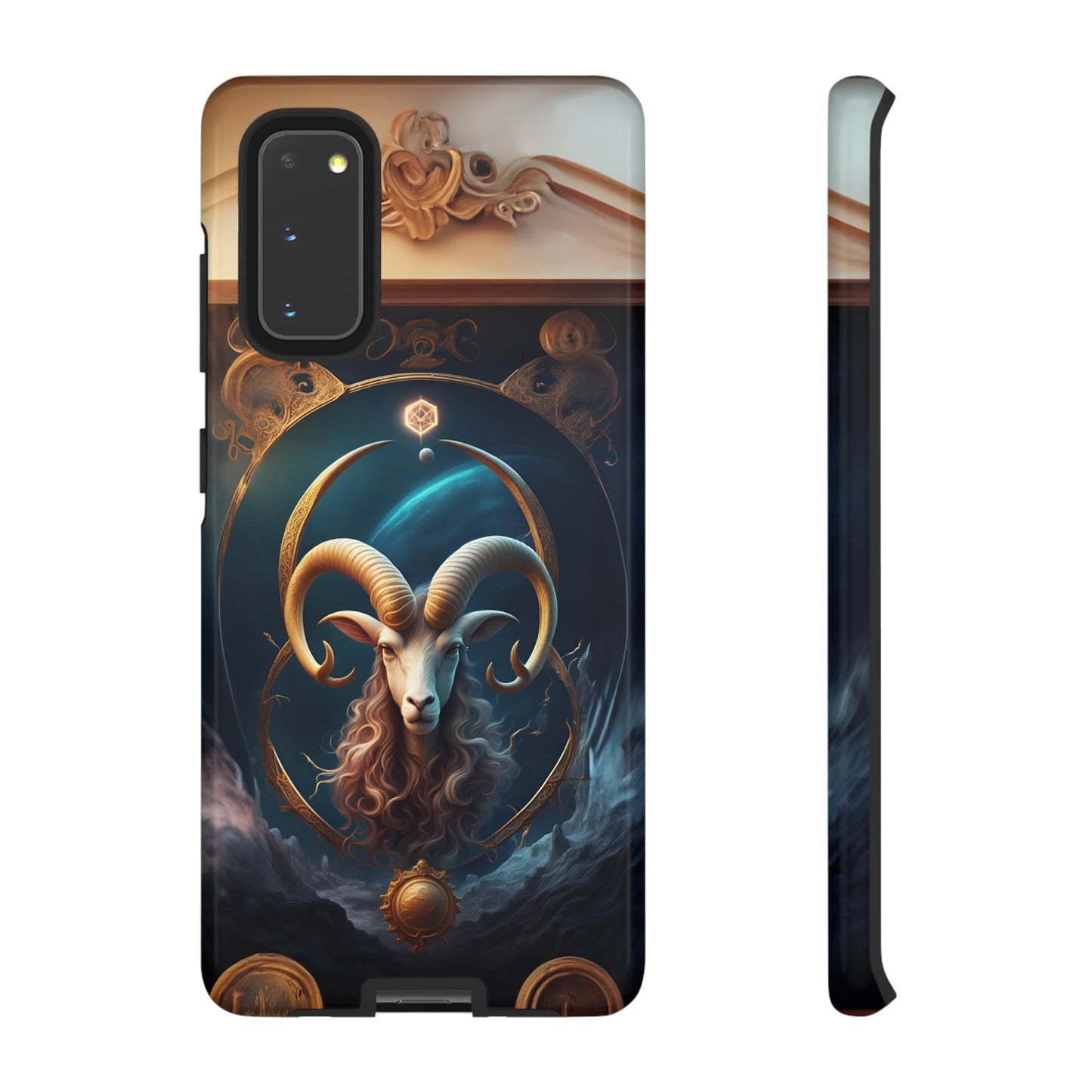 Capricorn Horoscope Tough Phone Case for iPhone Samsung Google, Phone Case, JSCHAFFA.com