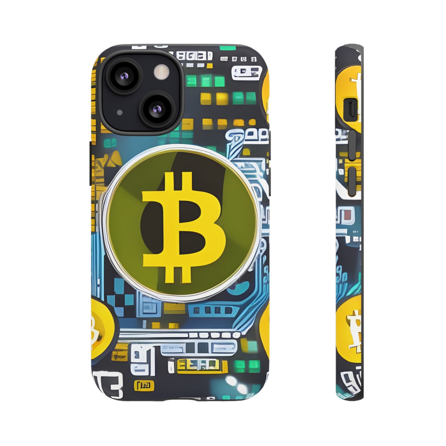 Bitcoin phone case iPhone Samsung Google, Phone Case, JSCHAFFA.com