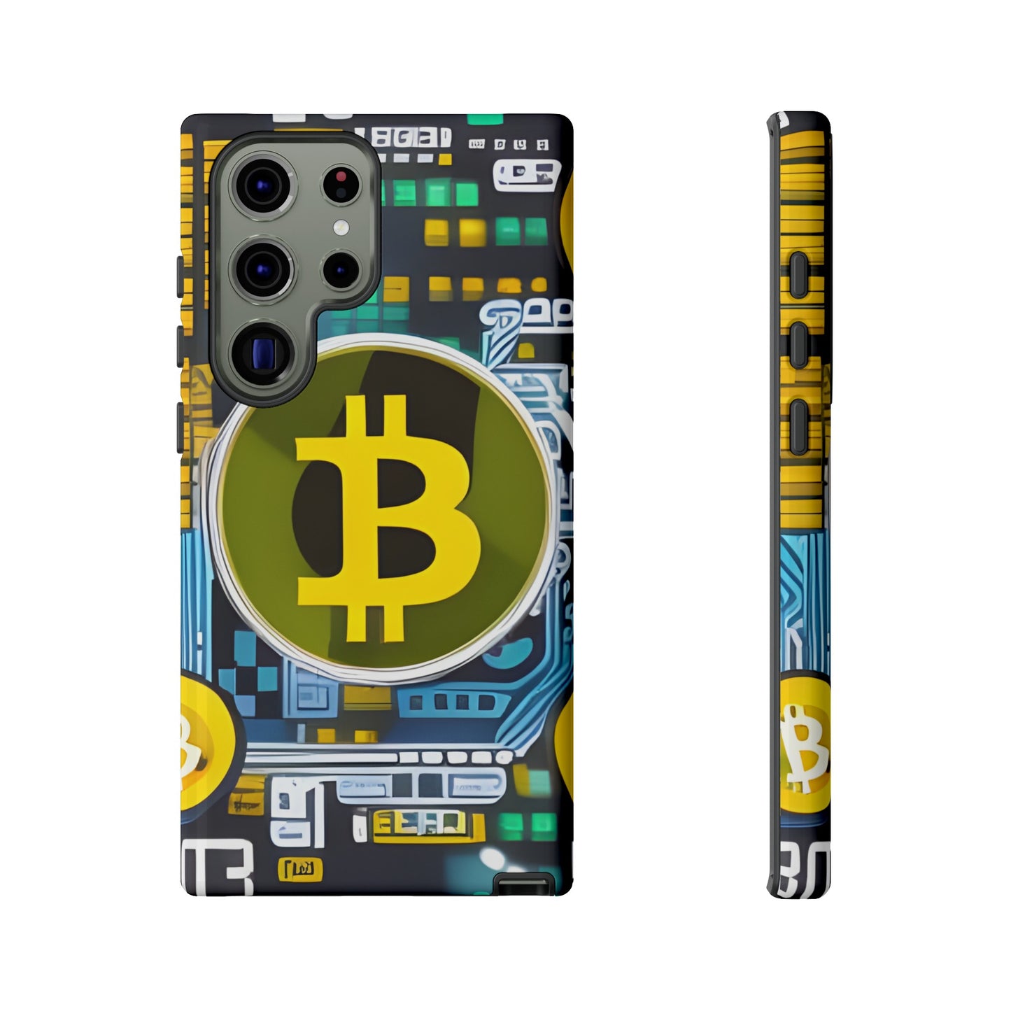 Bitcoin phone case iPhone Samsung Google, Phone Case, JSCHAFFA.com