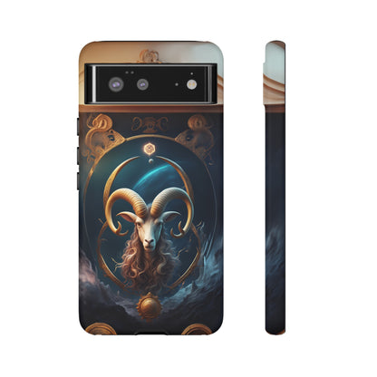 Capricorn Horoscope Tough Phone Case for iPhone Samsung Google, Phone Case, JSCHAFFA.com