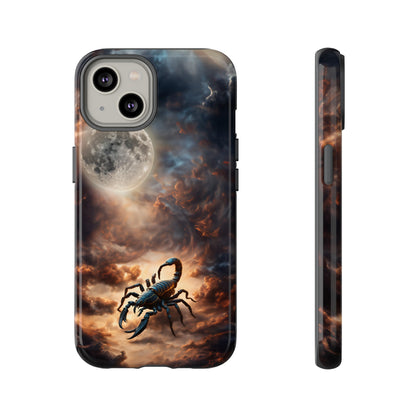 Scorpio Horoscope Astrology Tough Case for iPhone 15, 14,13, Google Pixel and Samsung Galaxy phones, Phone Case, JSCHAFFA.com