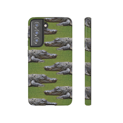 Crocodile Tough Phone Case Cover - Durable Protection with Reptile Style