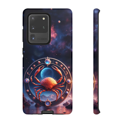 Cancer Horoscope Tough Phone Case for iPhone Google Samsung, Phone Case, JSCHAFFA.com